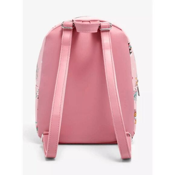 Bioworld Pokemon Eeveelution Pink Flowers Mini Backpack - Picture 3 of 5